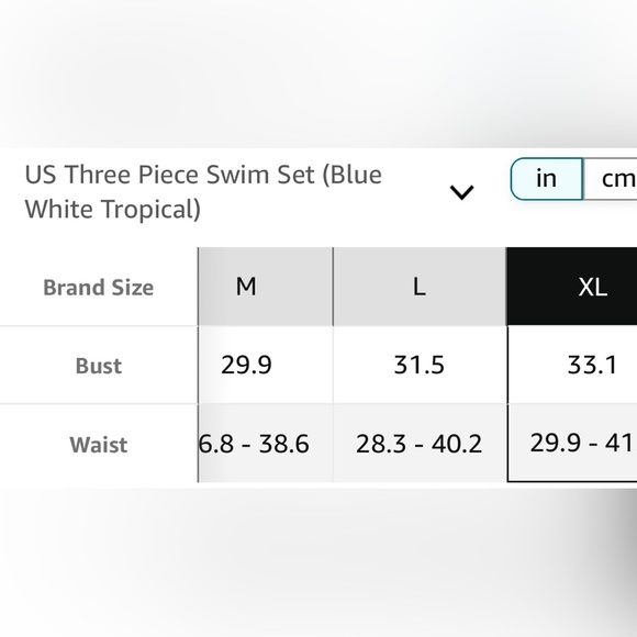 Women's 3 Piece Tie Dye Bikini Set Swimsuit with Sarongs Beach Skirt MED NWT - Picture 5 of 5